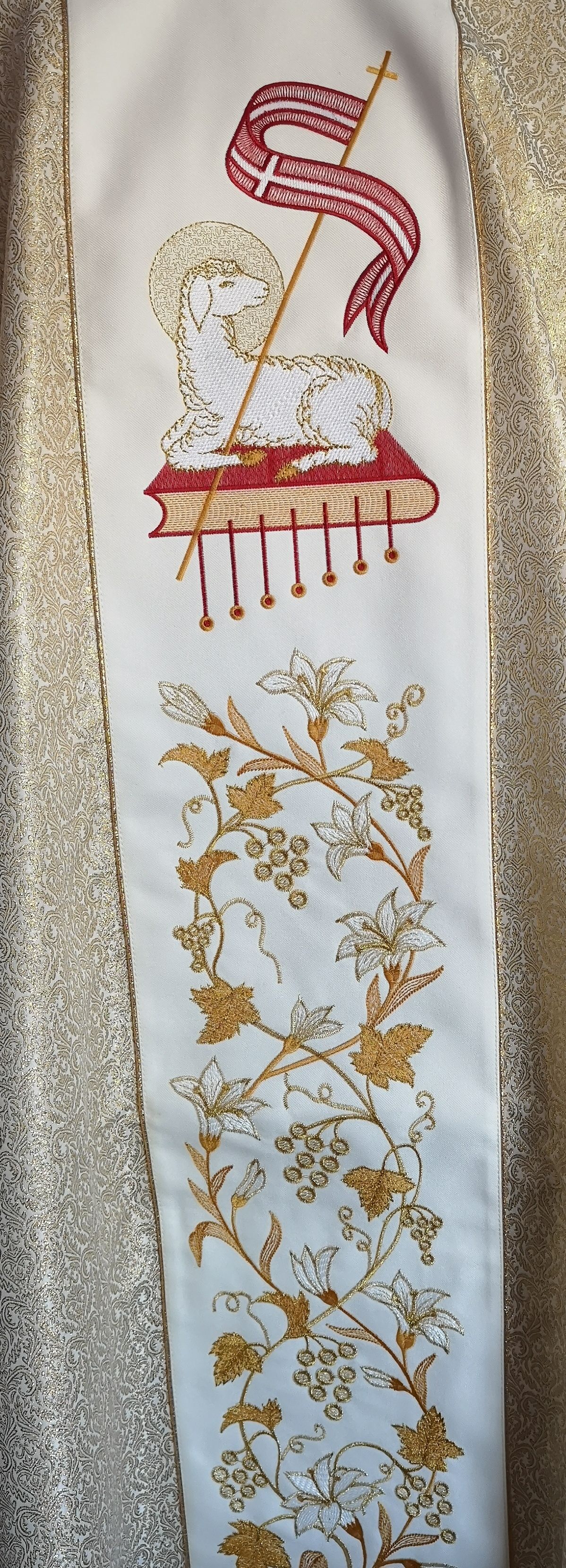 Ornat wielkanocny - Baranek Wielkanocny - zdjęcie 2 - Ornat wielkanocny - Baranek Wielkanocny