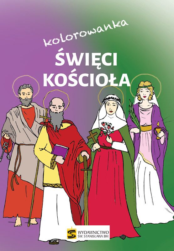 Święci Kościoła – kolorowanka