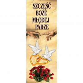 Baner kościelny - Ślub (2) - Banery - Sakrament Małżeństwa - Nowość