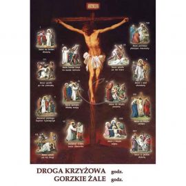 Plakat religijny – Droga Krzyżowa (2) - PLAKATY - Nowość
