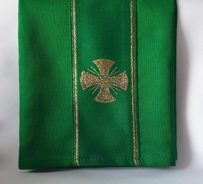 Welon na kielich - zielony - zdjęcie 2 - Welon na kielich - zielony