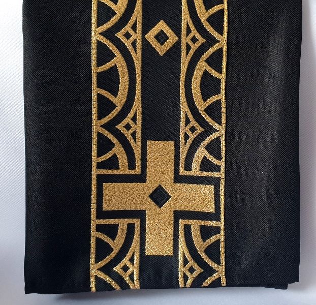 Welon na kielich czarny - Welon na monstrancje, kielich