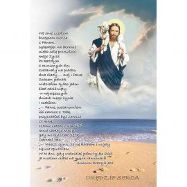 Plakat religijny – We śnie szedłem ...  (33) - Plakaty wielkanocne - Nowość