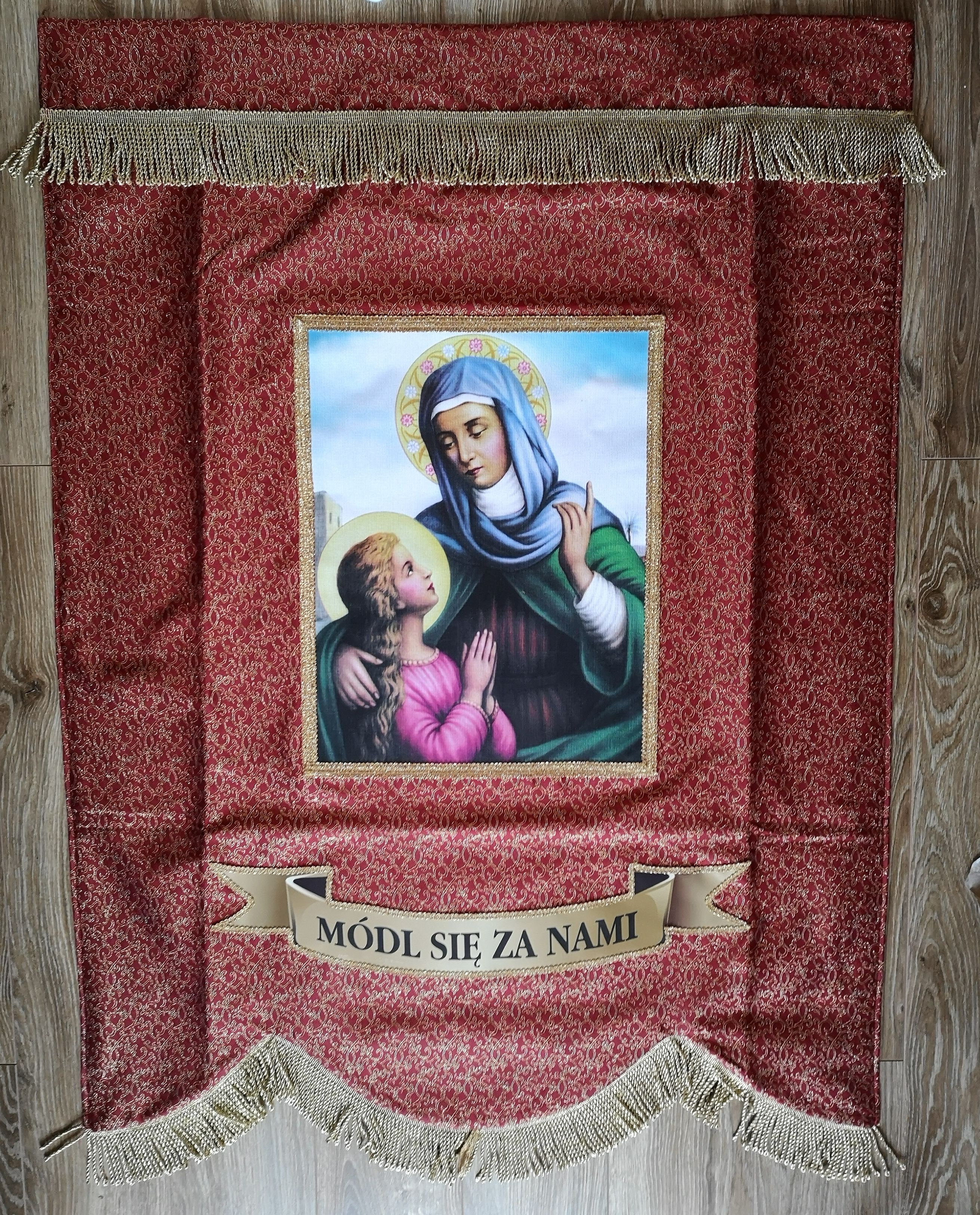 Chorągiew procesyjna (8) - zdjęcie 4 - Chorągiew procesyjna (8)