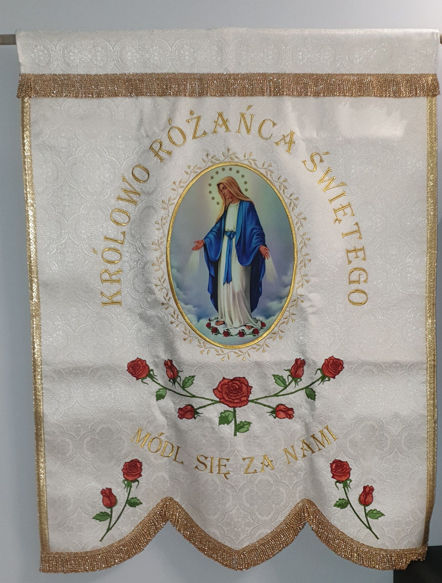 Chorągiew Maryjna - wzór przykładowy - zdjęcie 3 - Chorągiew Maryjna - wzór przykładowy