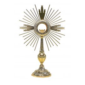 Monstrancja barokowa - promienie słońca - 57 cm - MONSTRANCJE - Nowość