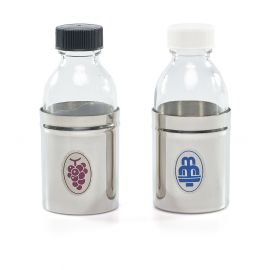 Para butelek na wodę i wino - 125 ml - AMPUŁKI I TACKI MSZALNE - Nowość