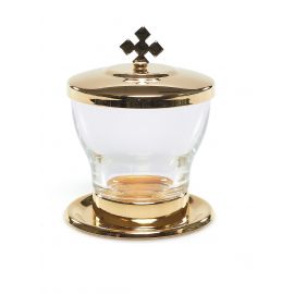 Lavabo liturgiczne mosiądz 50 ml (2 modele) - INNE NACZYNIA LITURGICZNE - Nowość