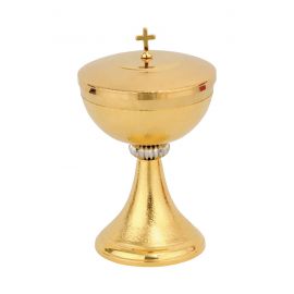 Puszka na komunikanty z ozdobnym ryflowaniem 17,5 cm (04) - PUSZKI MSZALNE - Nowość