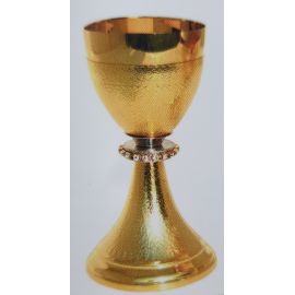 Kielich ze zdobionym buntem - 18,5 cm (06) - KIELICHY MSZALNE - Nowość