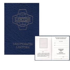 Legitymacja lektora granatowa - Cingulum/ Pasy lektorskie - Nowość