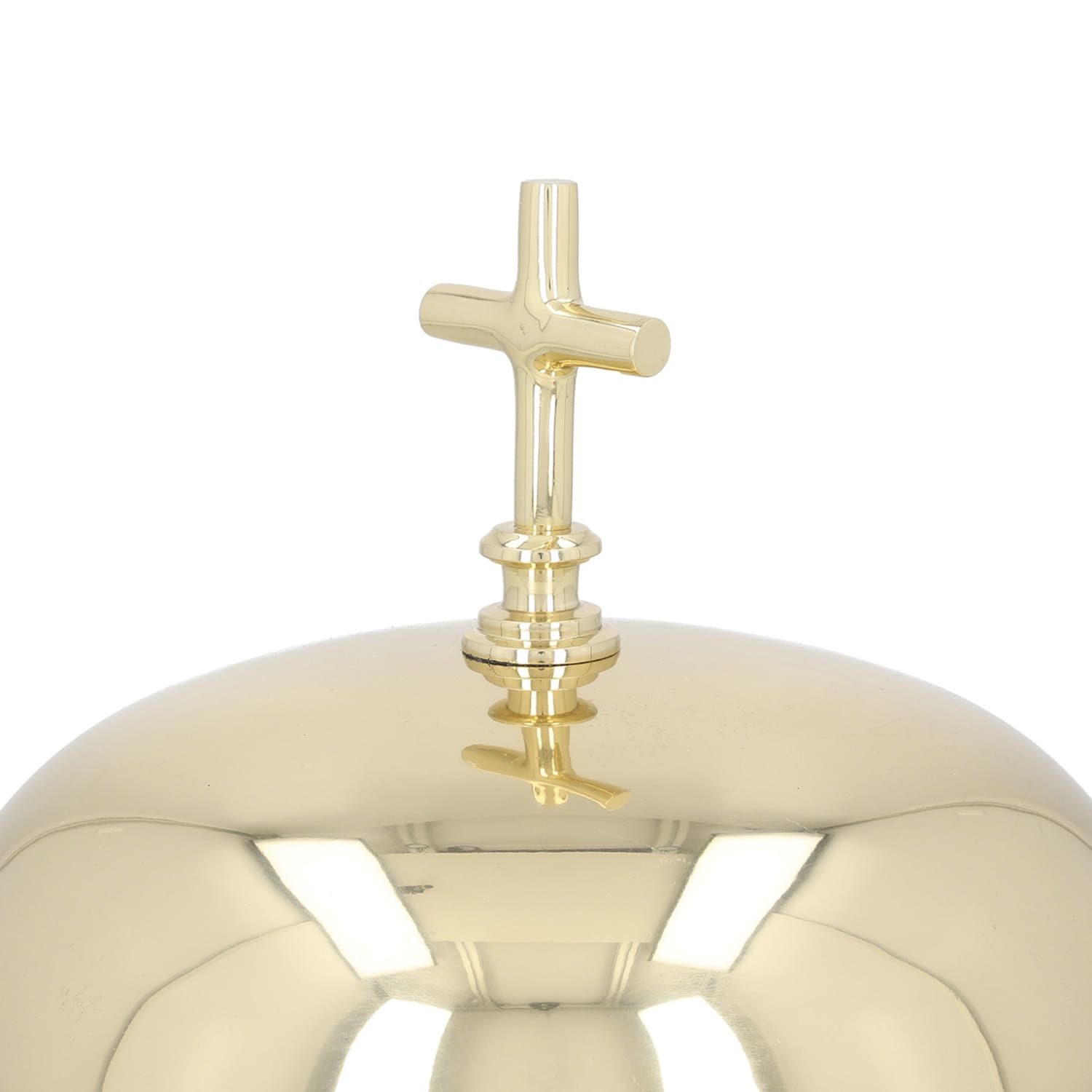 Gong mosiężny, pojedynczy wysokość 20 cm (3) - zdjęcie 2 - Gong mosiężny pojedynczy, wysokość 20 cm, średnica 22 cm, na stopce z drewnianą pałką, elegancka stylistyka.