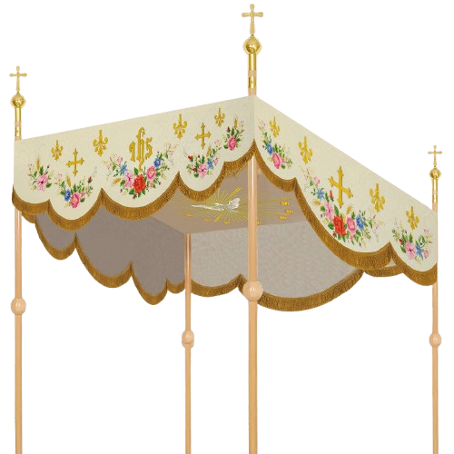 Baldachim haftowany na procesje - Boże Ciało (16) - zdjęcie 2