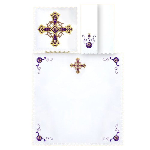 Bielizna kielichowa - Korona Cierniowa - bawełna poliester