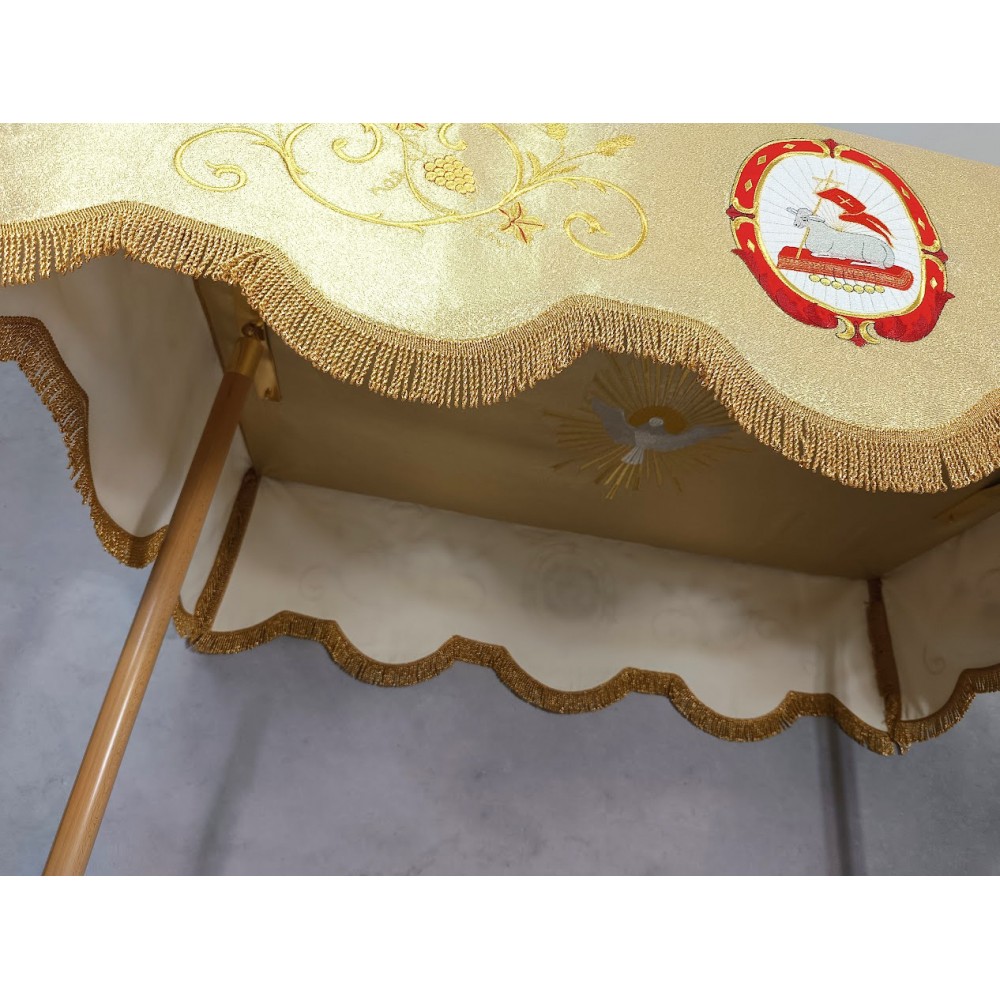 Baldachim haftowany na 2 drzewce - zdjęcie 5