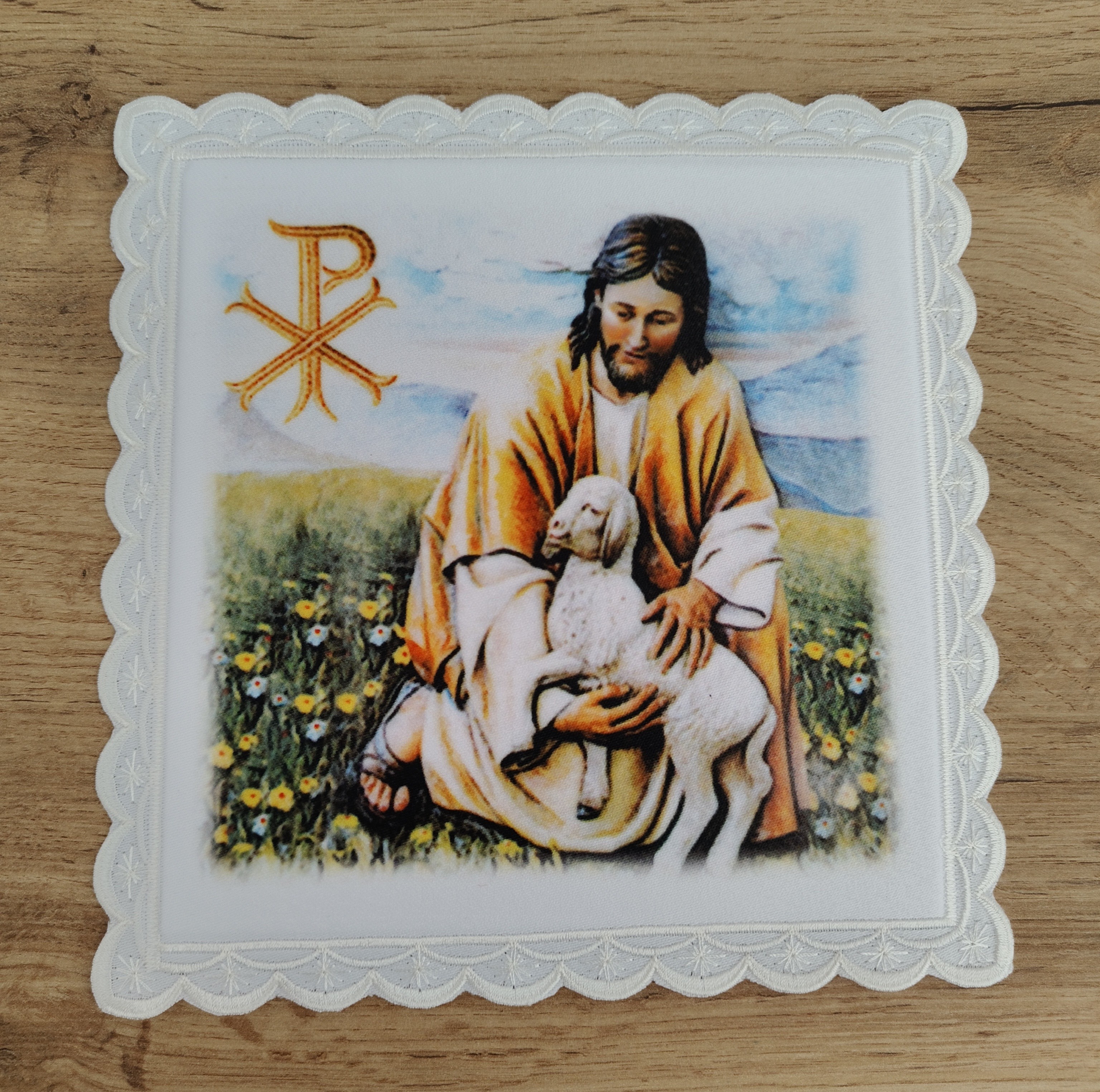 Palka drukowana - Chrystus dobry Pasterz - Palka