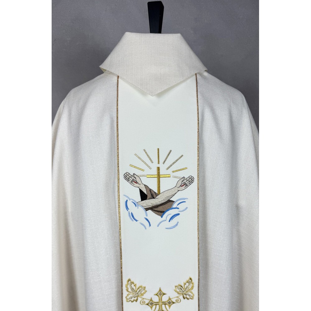 Ornat kapłański haftowany - Święty Franciszek - zdjęcie 4