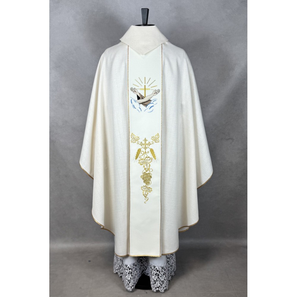 Ornat kapłański haftowany - Święty Franciszek - zdjęcie 5