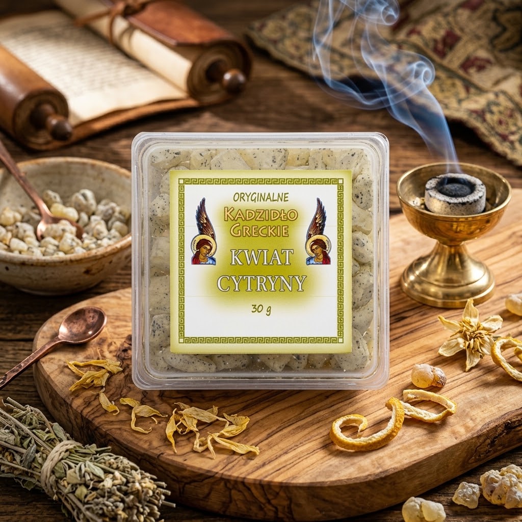 Kadzidło greckie ATENY – Kwiat cytryny, 30 g