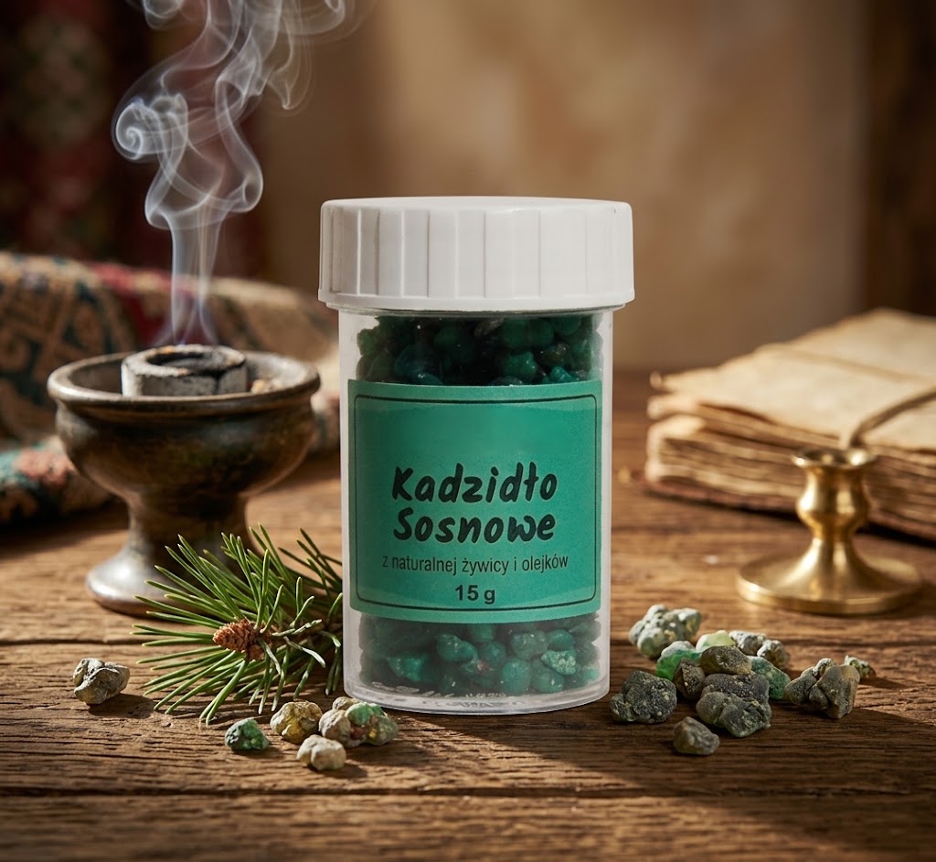 Kadzidło żywiczne Sosnowe – 15 g - KADZIDŁA, WĘGIELKI
