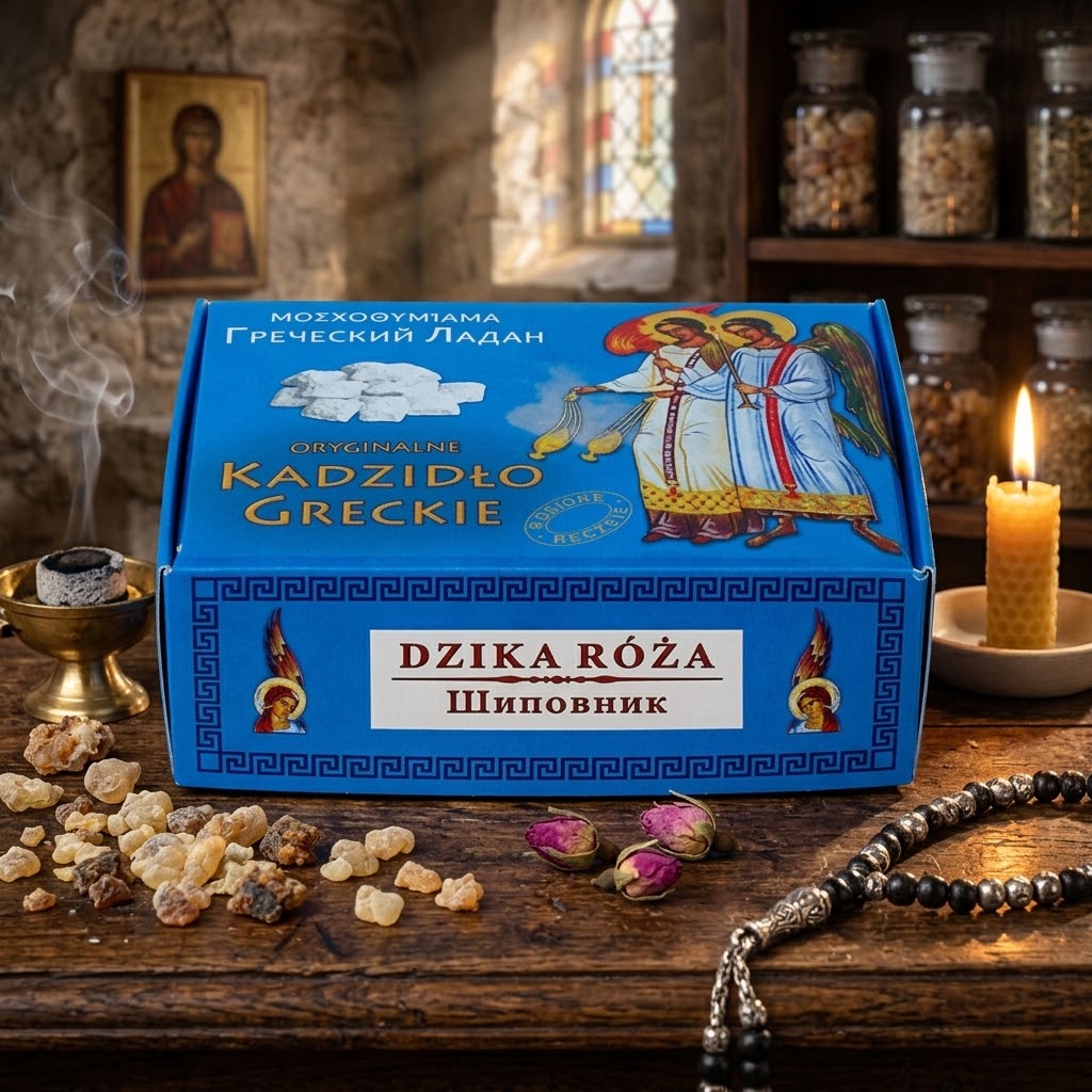 Kadzidło greckie Dzika Róża – 50 g