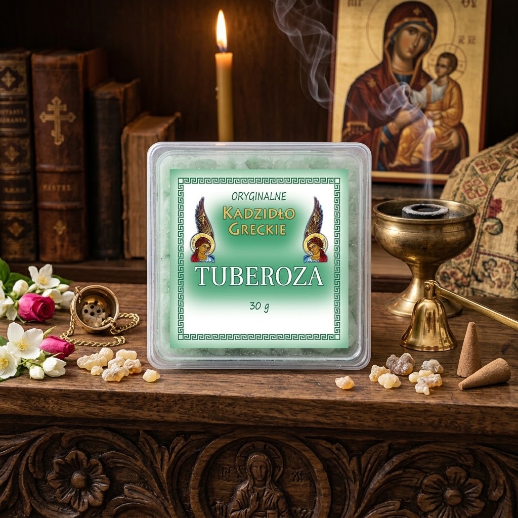 Kadzidło greckie ATENY – Tuberoza, 30 g