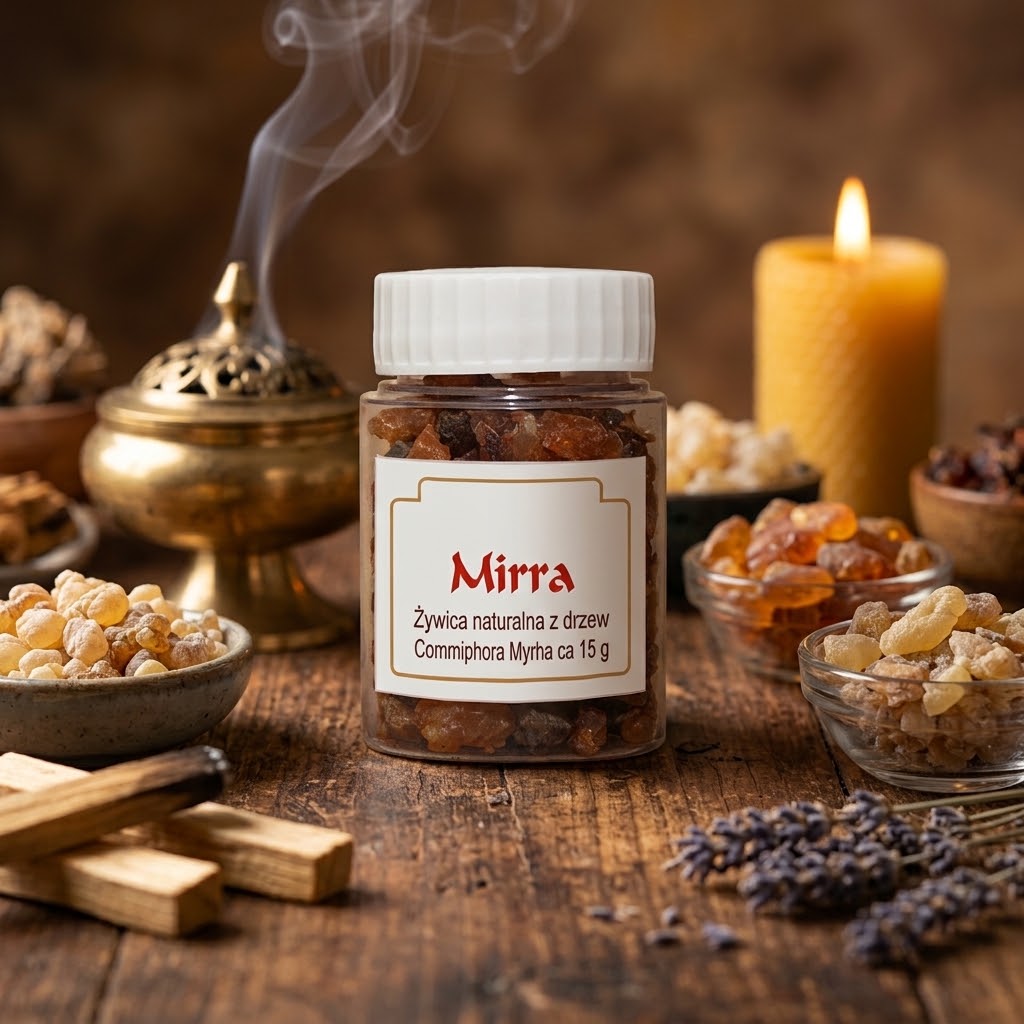 Mirra – kadzidło naturalne, 15 g
