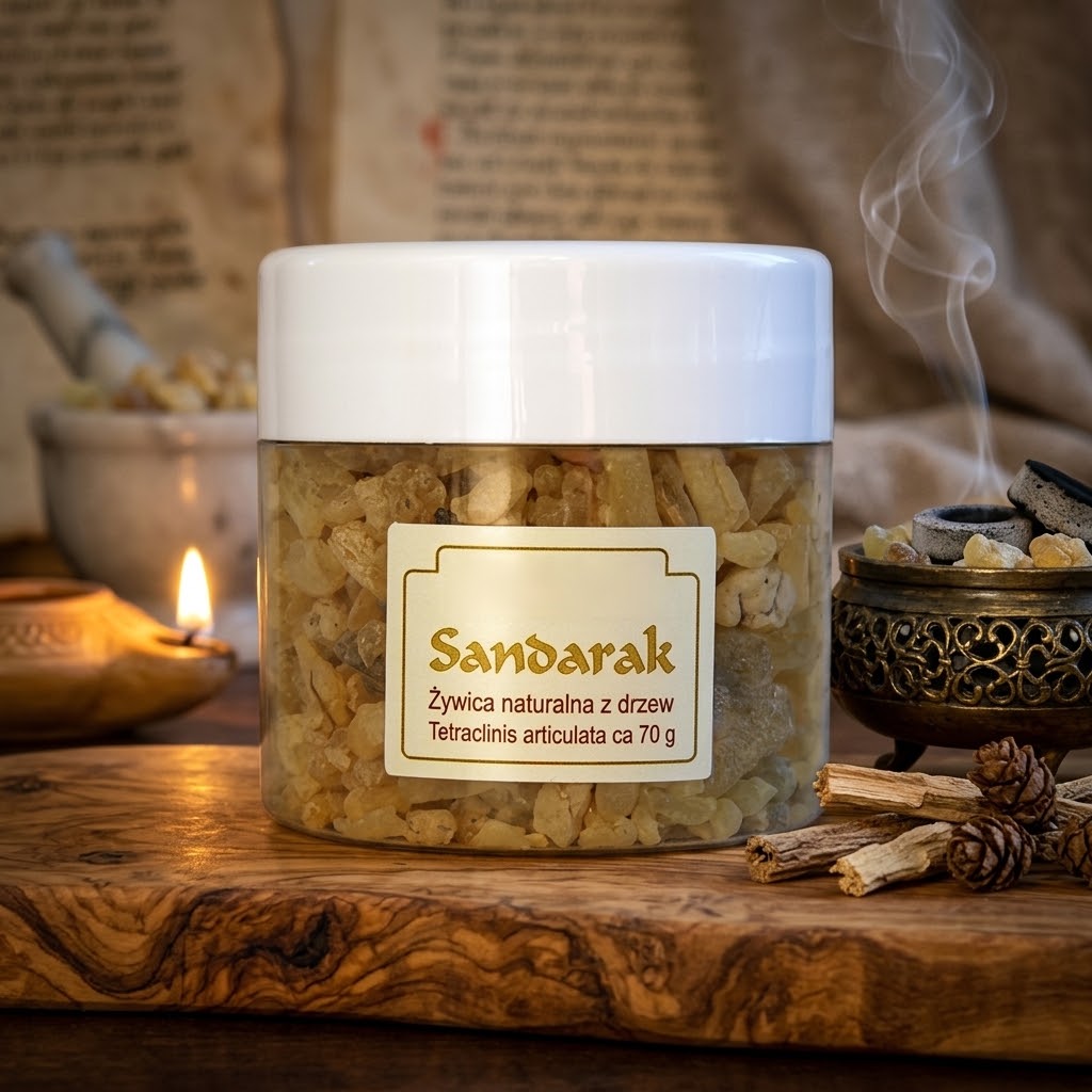 Sandarak – kadzidło naturalne, 70 g