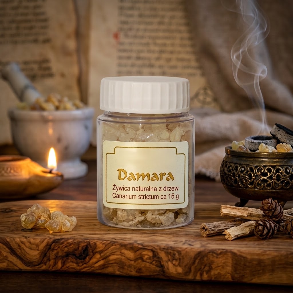 Damara – żywica naturalna do kadzenia, 15 g