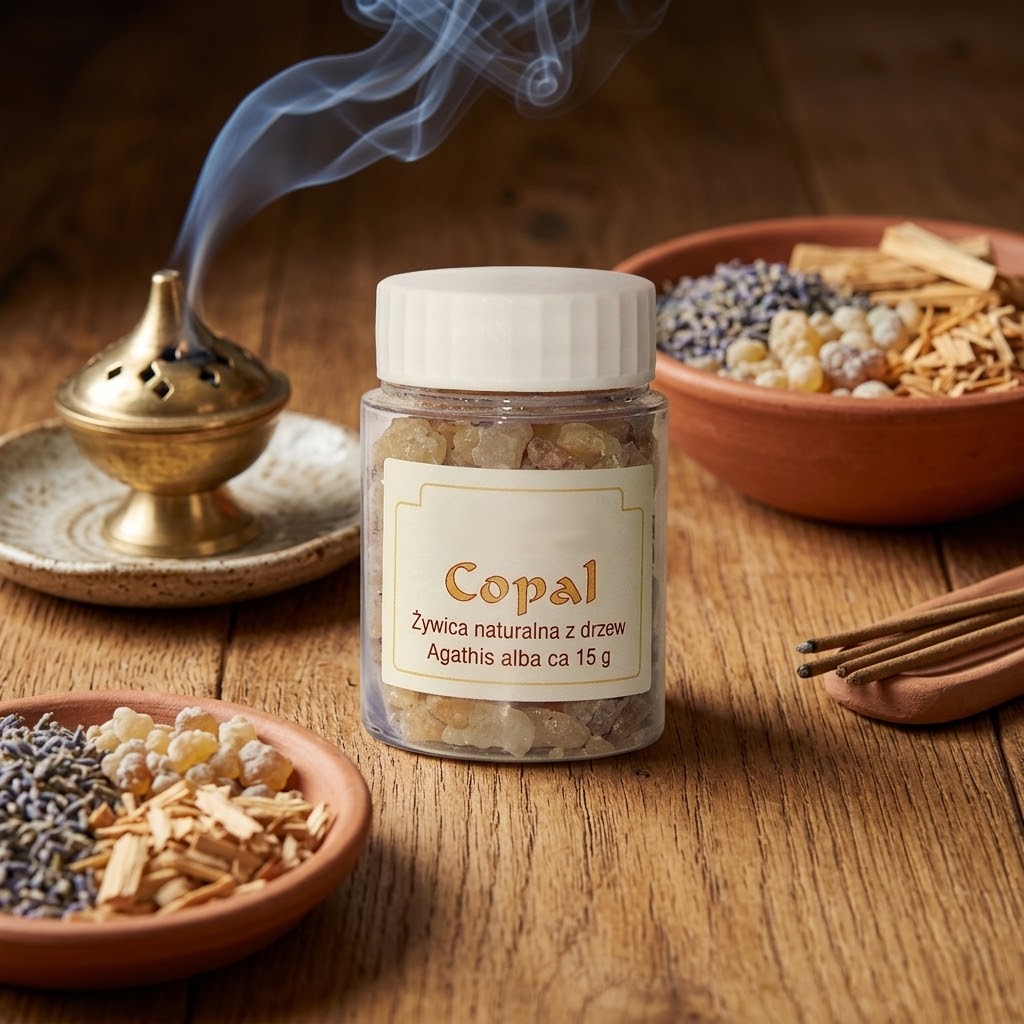 Copal – naturalna żywica do kadzenia, 15 g