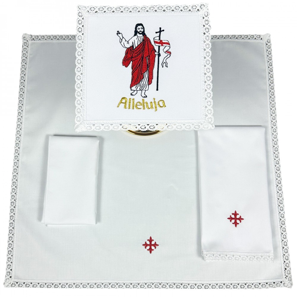 Bielizna kielichowa -Alleluja - Chrystus Zmartwychwstał (11)