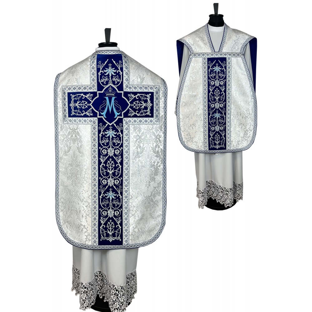 Ornat rzymski Maryjny - ecru (31)