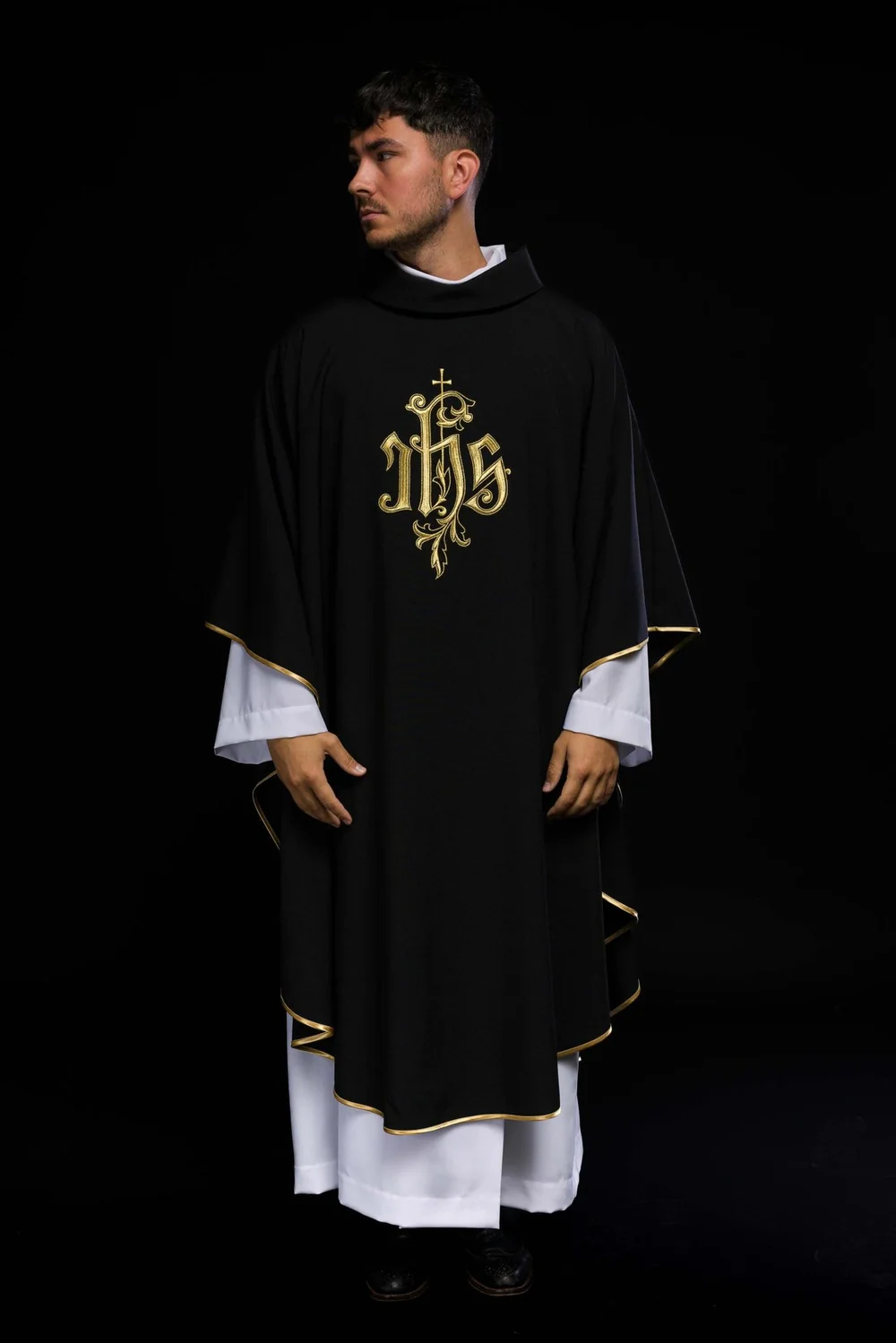 Ornat haftowany IHS - kolory liturgiczne (41) - zdjęcie 3