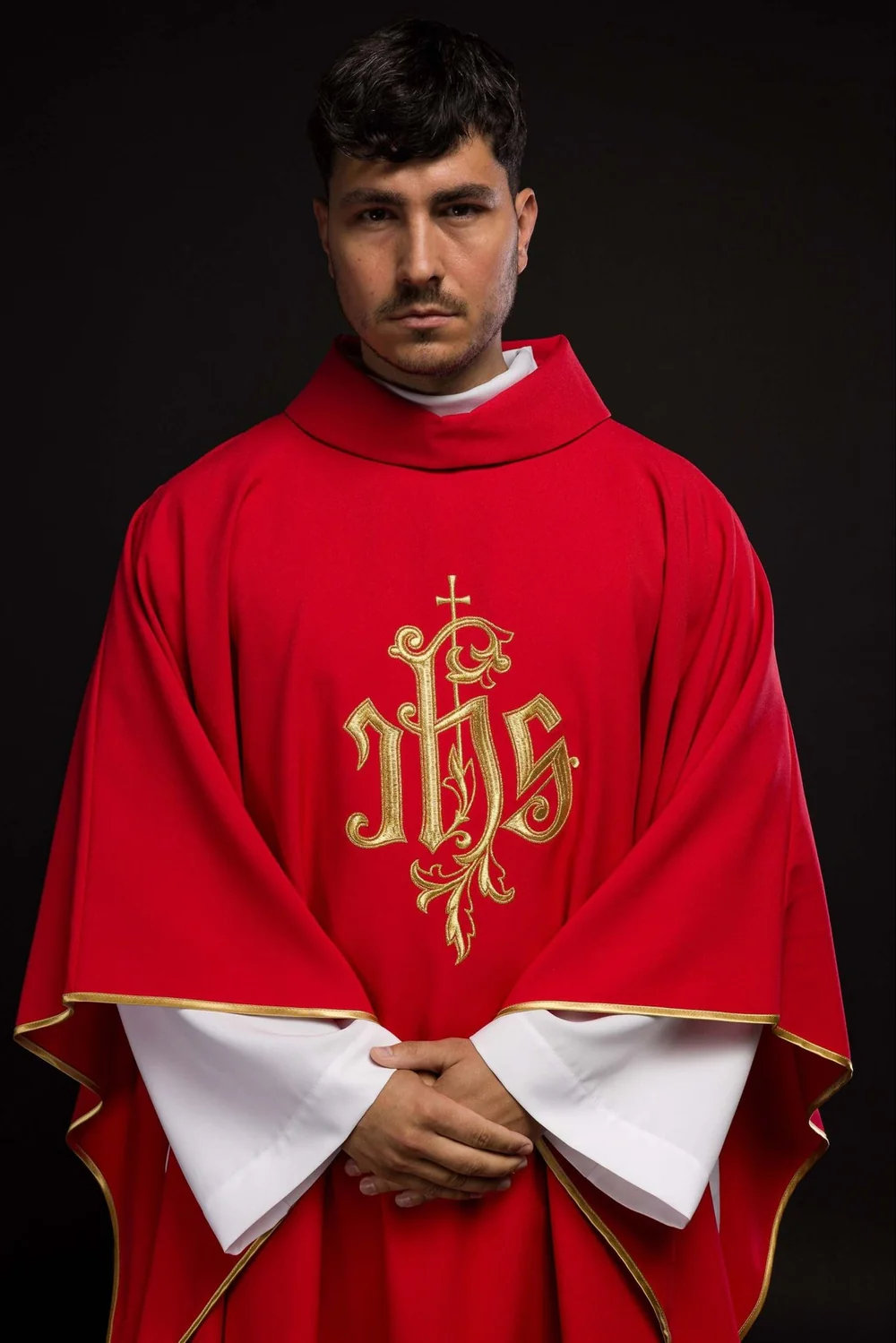 Ornat haftowany IHS - kolory liturgiczne (41) - zdjęcie 8