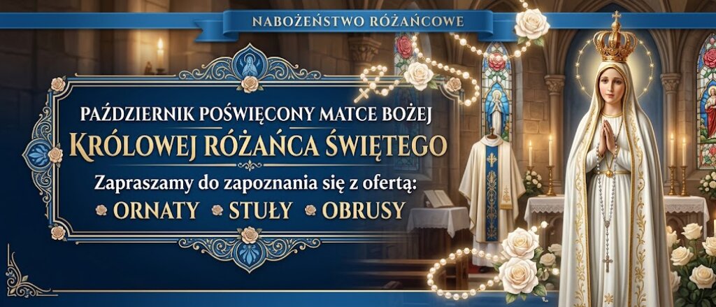 Październik - miesiąc poświęcony Matce Bożej Królowej Różańca Świętego